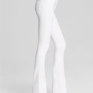 J Brand White Flared Jeans